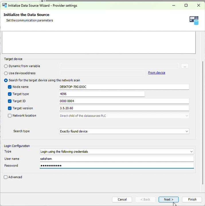 Add Folder Step 2